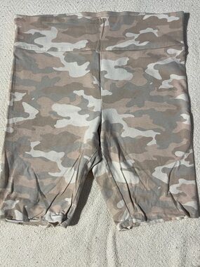 Wild Fable Pink Camo High-Rise Bike Shorts
